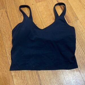 Black lululemon align tank